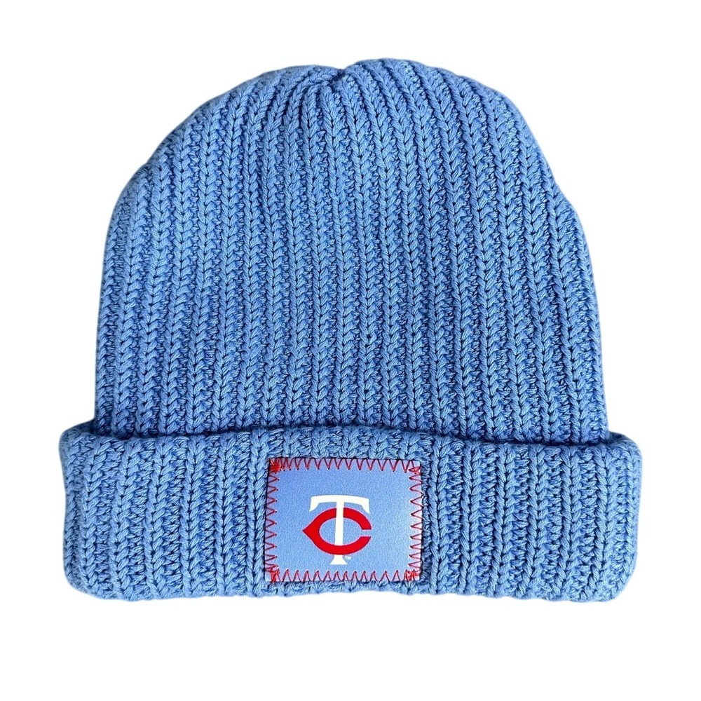 Love Your Melon‎ Minnesota Twins Blue Knit Beanie Hat Made in USA